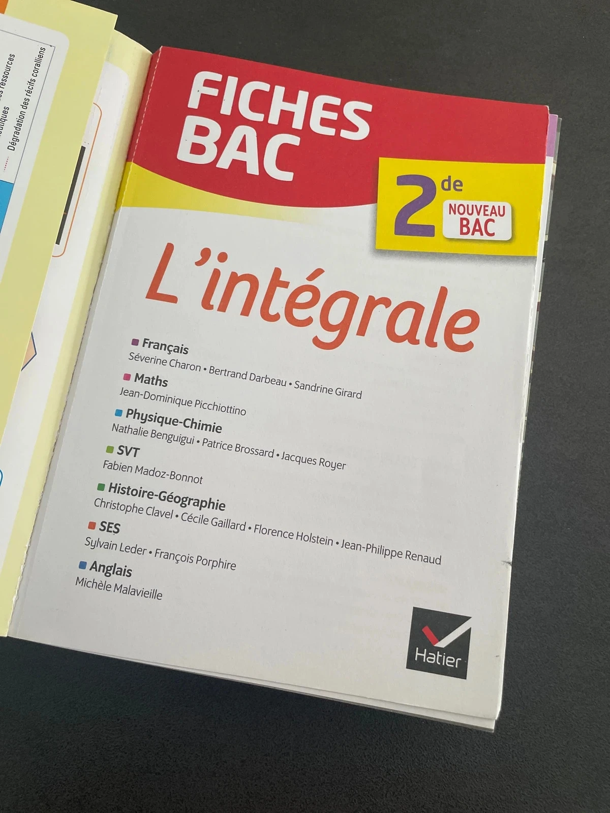 Fiches bac hatier wiskunde frans wetenschappen fysica economie tweede – photo 4